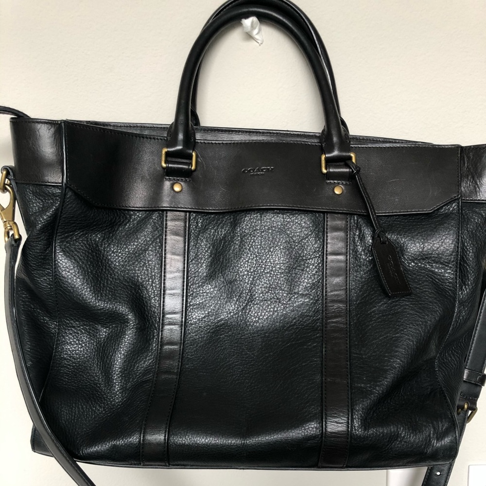 COACH Men’s Leather Briefcase
